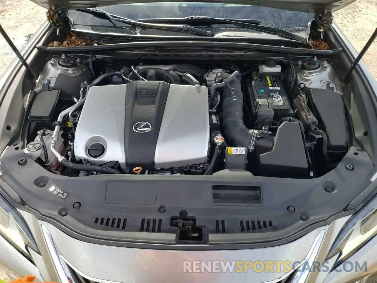 11 fotografías del automóvil dañado 58ABZ1B10KU045479 LEXUS ES350 2019