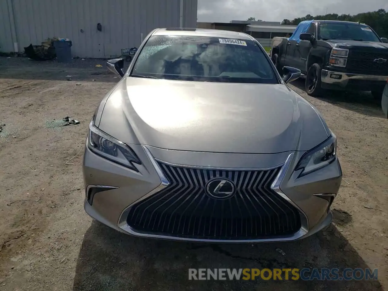 5 fotografías del automóvil dañado 58ABZ1B10KU045479 LEXUS ES350 2019