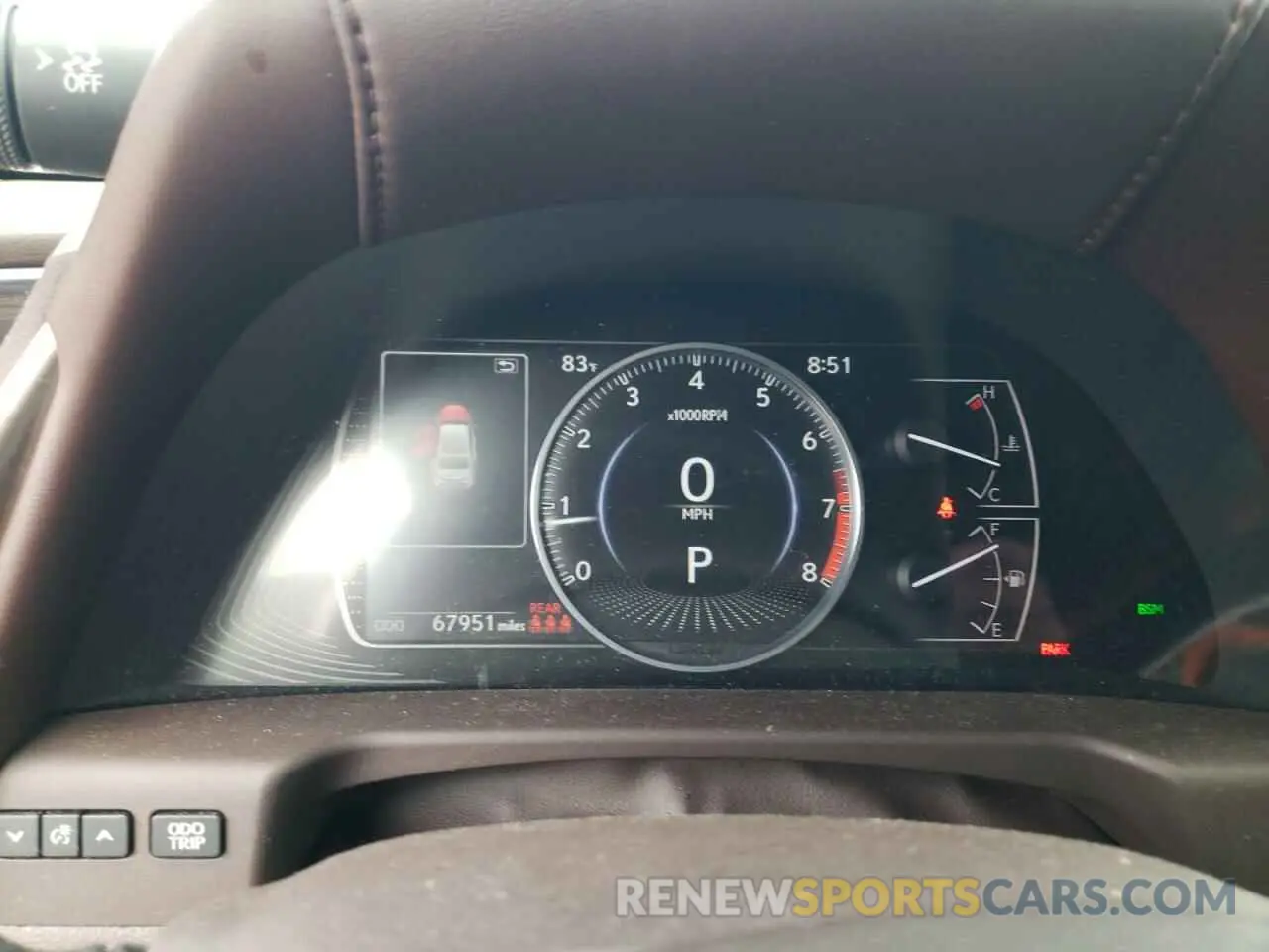 9 fotografías del automóvil dañado 58ABZ1B10KU045479 LEXUS ES350 2019