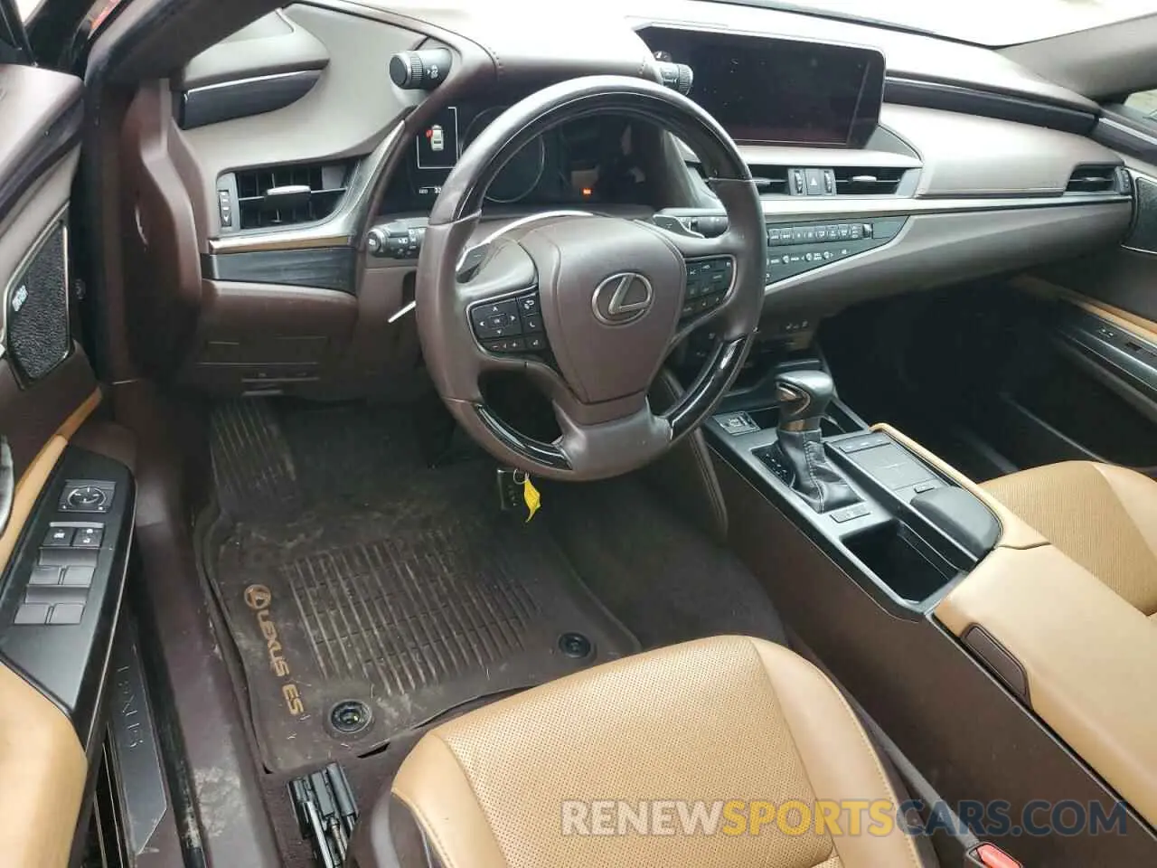 8 fotografías del automóvil dañado 58ABZ1B11KU008358 LEXUS ES350 2019