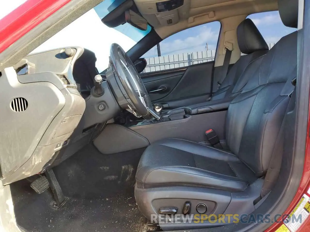 7 fotografías del automóvil dañado 58ABZ1B11KU008960 LEXUS ES350 2019