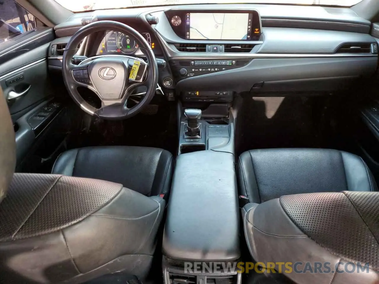 8 fotografías del automóvil dañado 58ABZ1B11KU008960 LEXUS ES350 2019