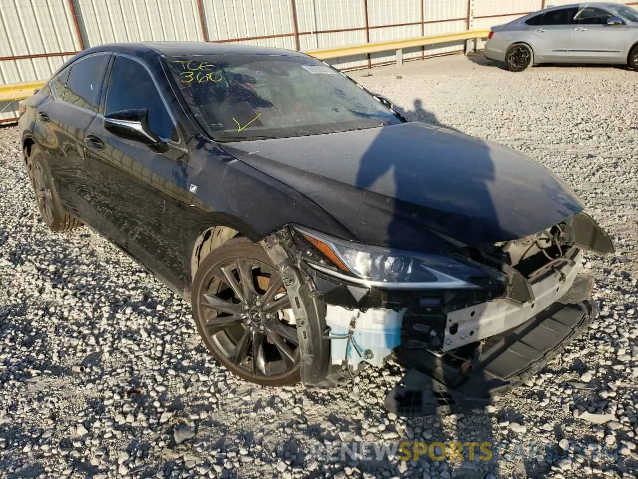 1 fotografías del automóvil dañado 58ABZ1B11KU029761 LEXUS ES350 2019