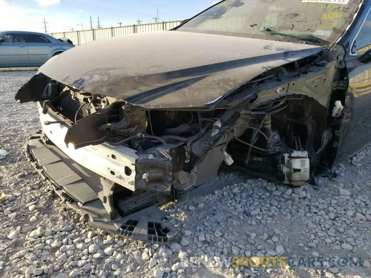 9 fotografías del automóvil dañado 58ABZ1B11KU029761 LEXUS ES350 2019
