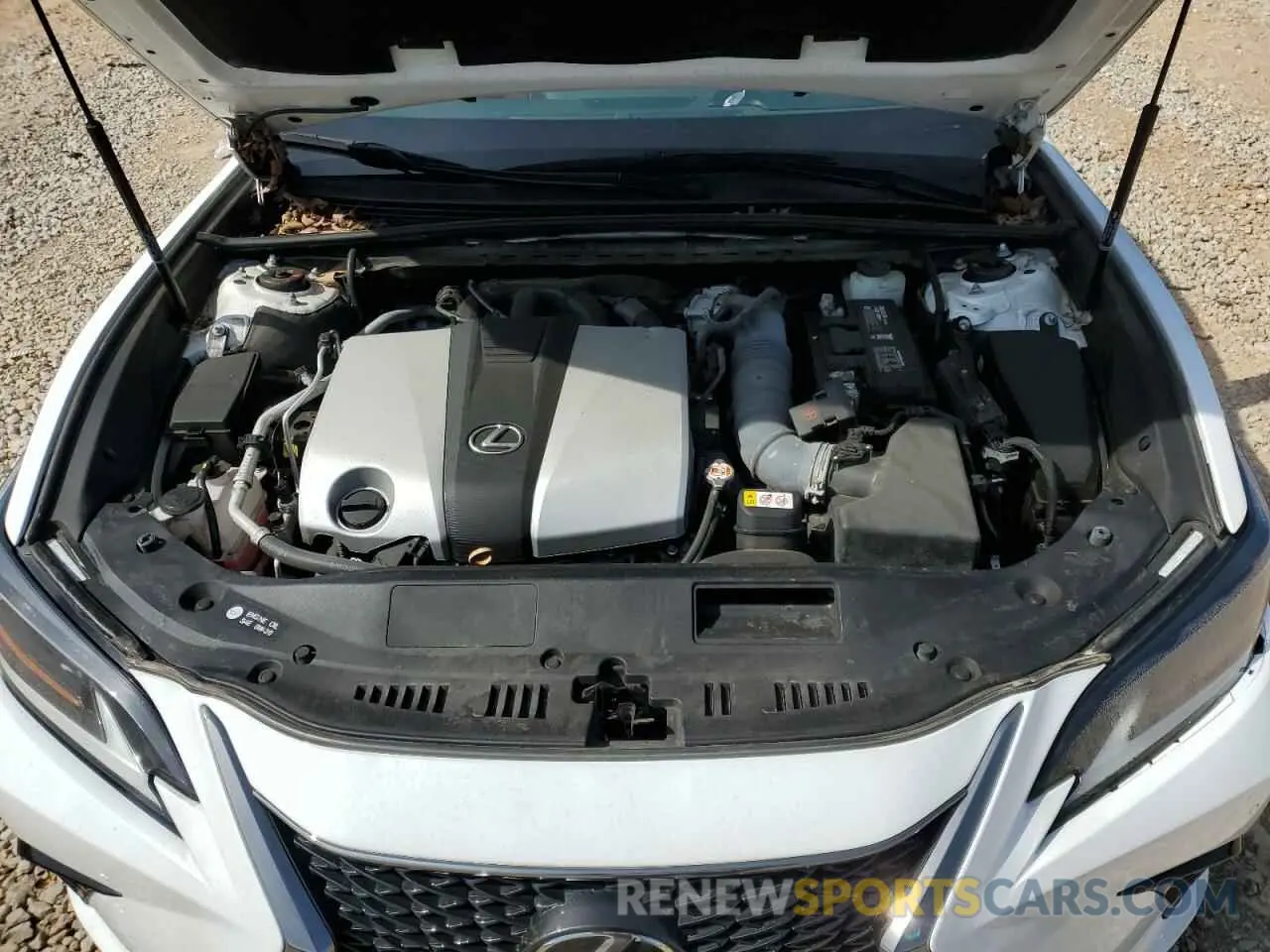 11 fotografías del automóvil dañado 58ABZ1B11KU051260 LEXUS ES350 2019
