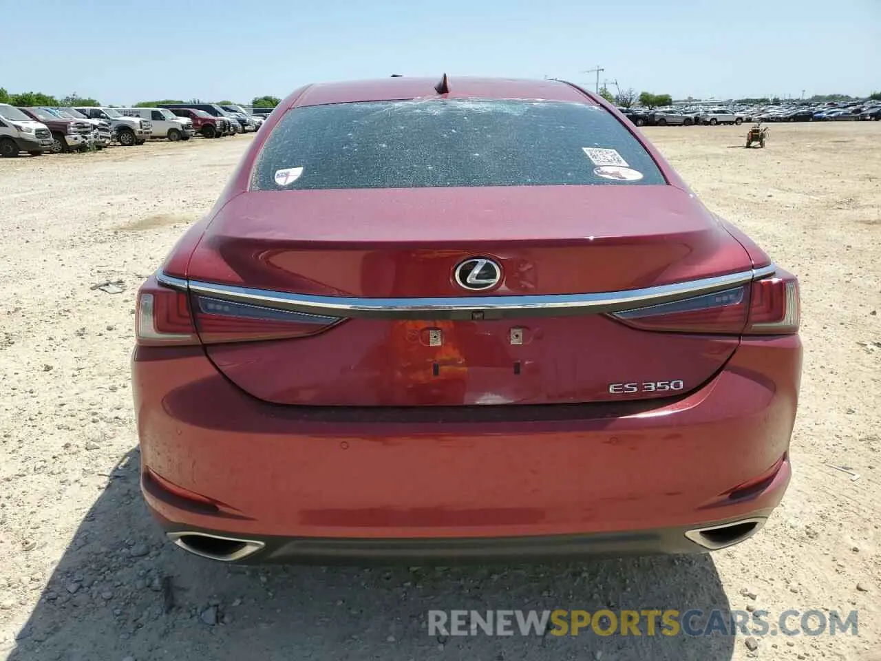 6 fotografías del automóvil dañado 58ABZ1B12KU003590 LEXUS ES350 2019