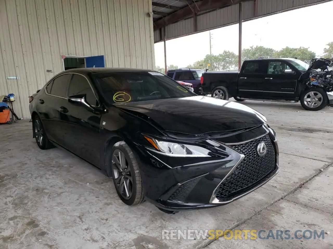 1 fotografías del automóvil dañado 58ABZ1B12KU023757 LEXUS ES350 2019