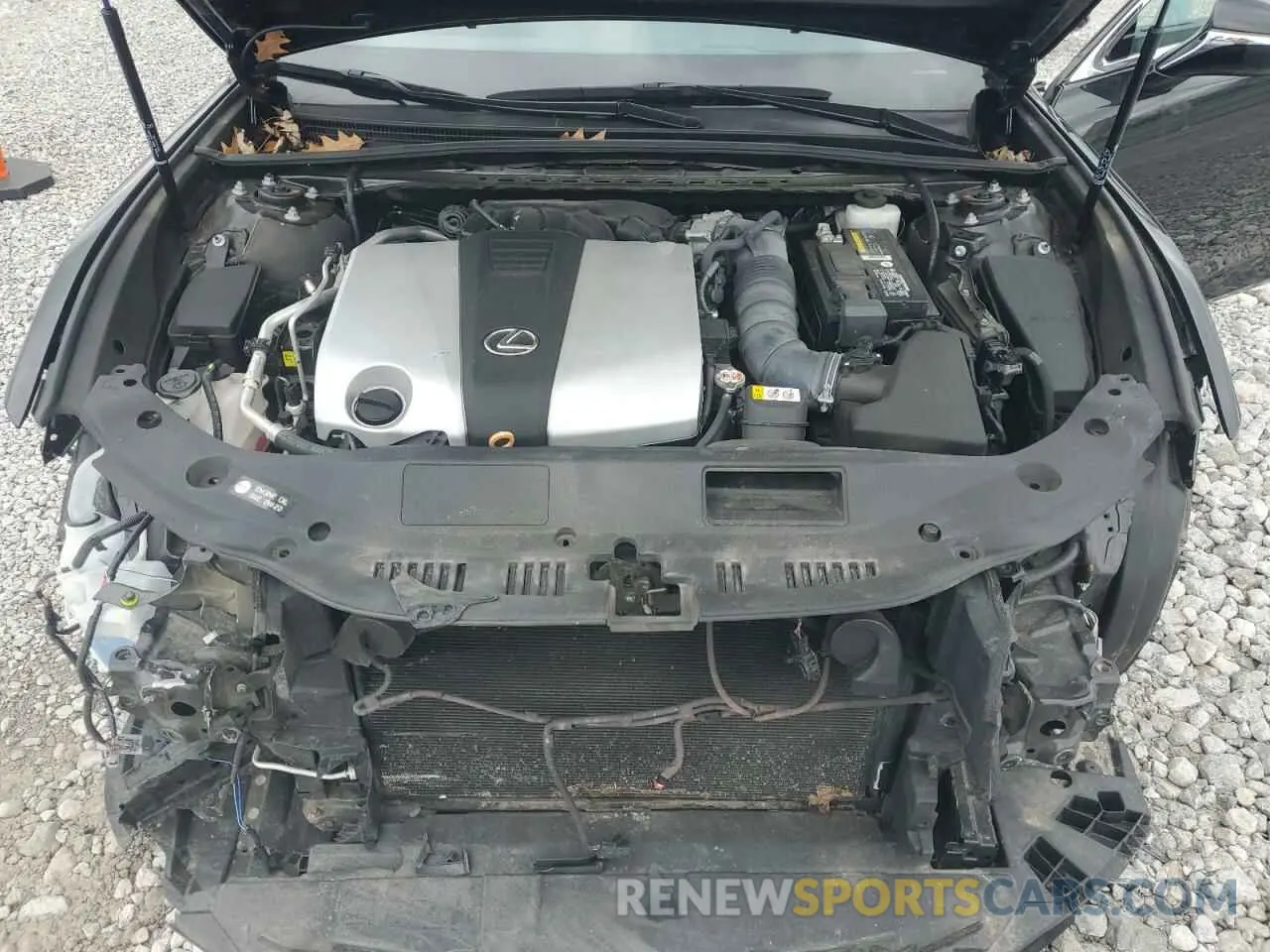 11 fotografías del automóvil dañado 58ABZ1B12KU030028 LEXUS ES350 2019