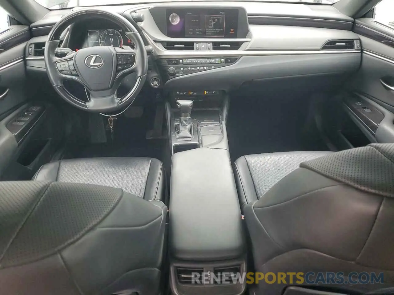 8 fotografías del automóvil dañado 58ABZ1B12KU030028 LEXUS ES350 2019