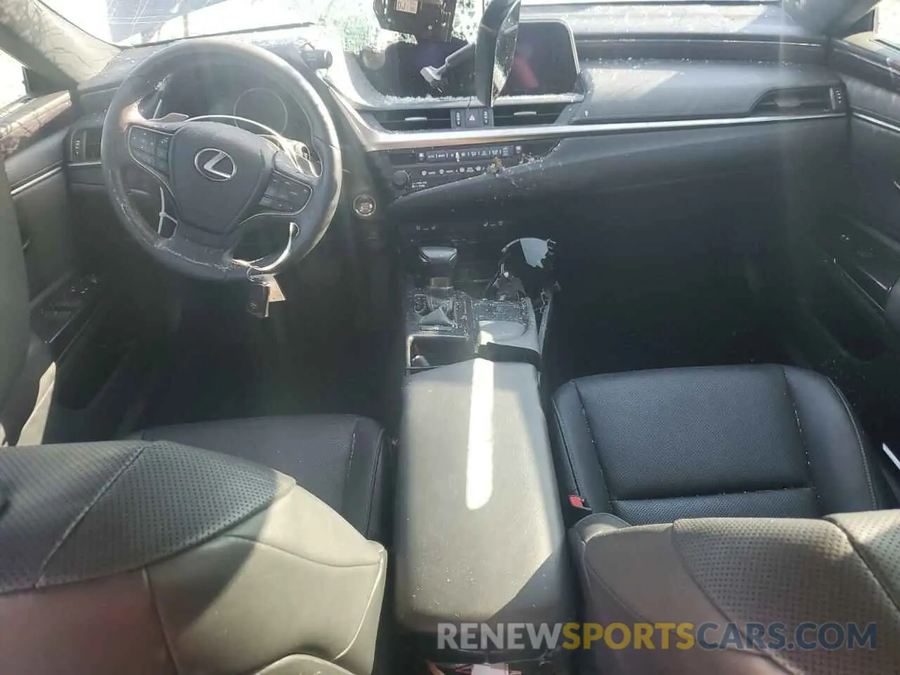 8 fotografías del automóvil dañado 58ABZ1B12KU038579 LEXUS ES350 2019