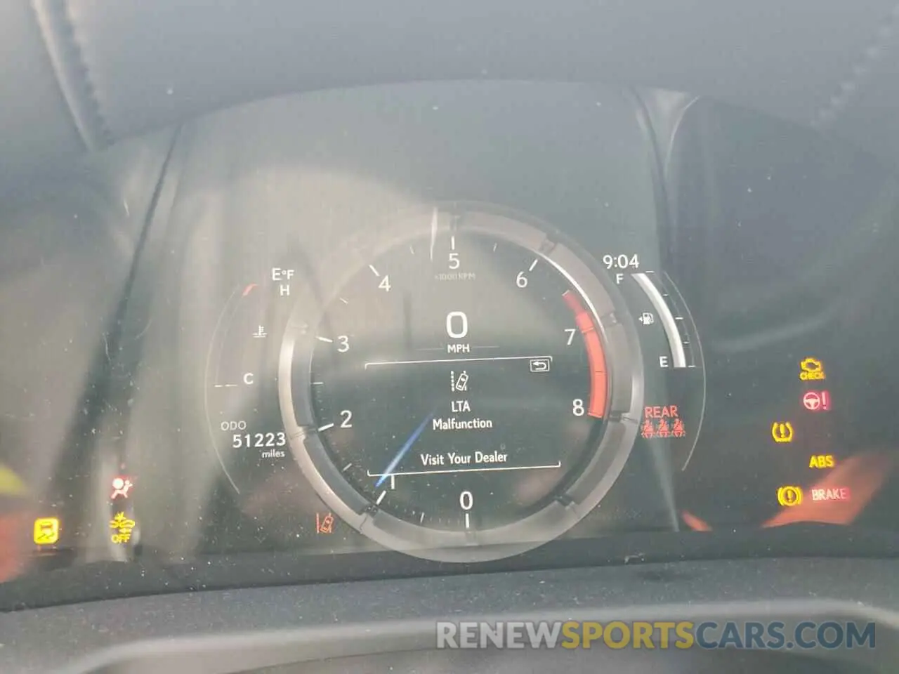 9 fotografías del automóvil dañado 58ABZ1B12KU040333 LEXUS ES350 2019