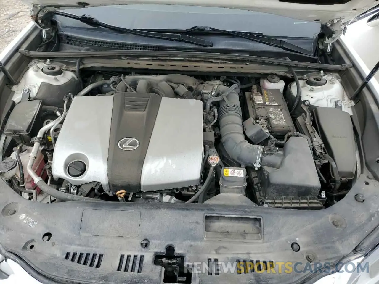 11 fotografías del automóvil dañado 58ABZ1B12KU041305 LEXUS ES350 2019