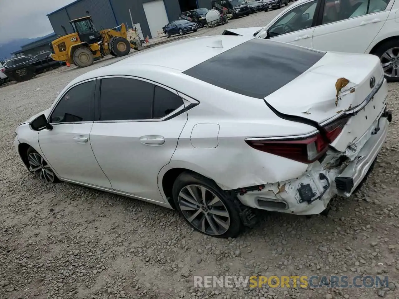 2 fotografías del automóvil dañado 58ABZ1B12KU041305 LEXUS ES350 2019