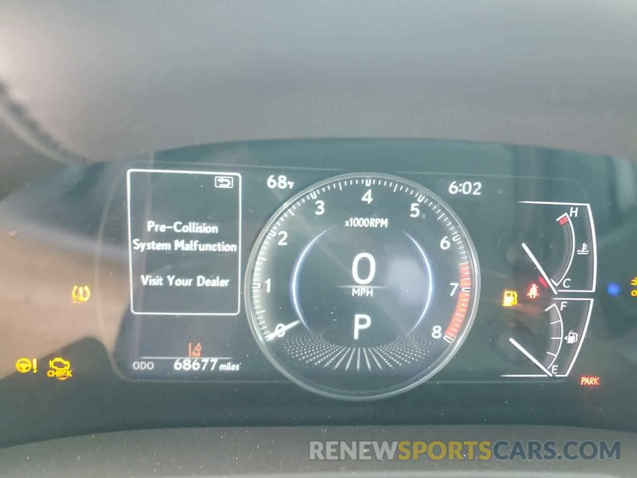 9 fotografías del automóvil dañado 58ABZ1B12KU041305 LEXUS ES350 2019