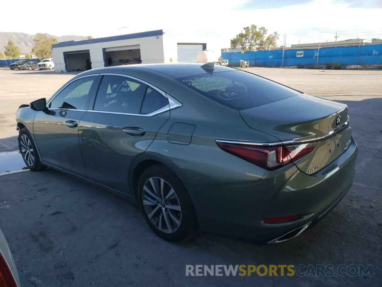 3 fotografías del automóvil dañado 58ABZ1B13KU008586 LEXUS ES350 2019