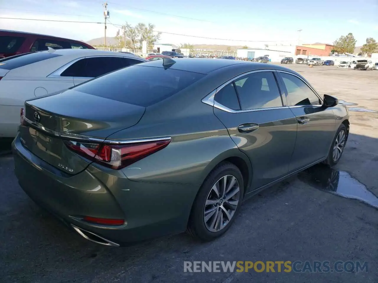 4 fotografías del automóvil dañado 58ABZ1B13KU008586 LEXUS ES350 2019