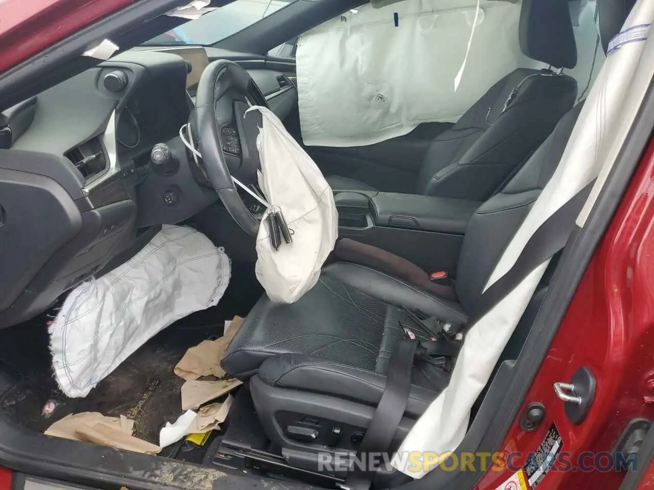 7 fotografías del automóvil dañado 58ABZ1B13KU010127 LEXUS ES350 2019