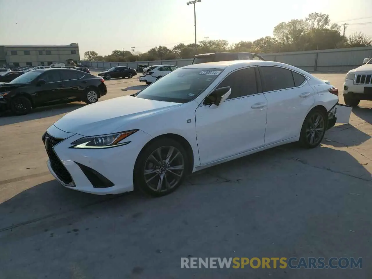 1 fotografías del automóvil dañado 58ABZ1B13KU012928 LEXUS ES350 2019