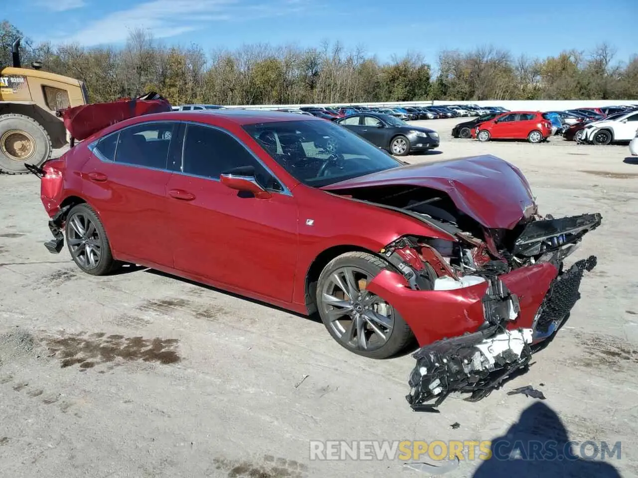 4 fotografías del automóvil dañado 58ABZ1B13KU041328 LEXUS ES350 2019