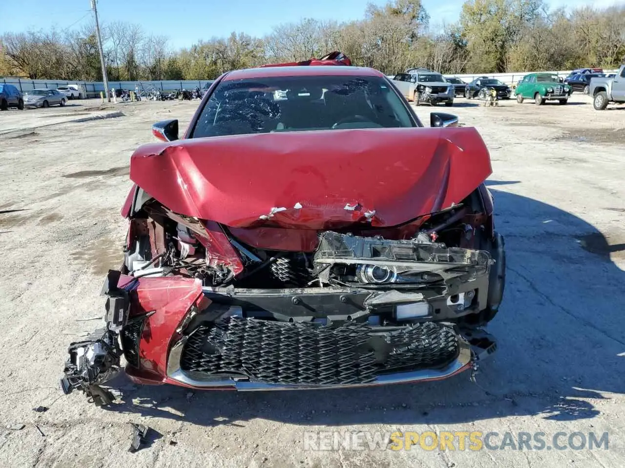 5 fotografías del automóvil dañado 58ABZ1B13KU041328 LEXUS ES350 2019