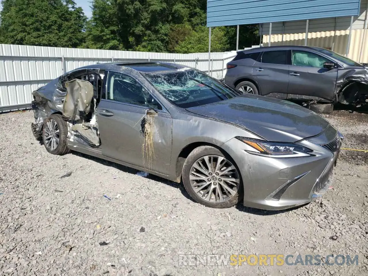 4 fotografías del automóvil dañado 58ABZ1B14KU002554 LEXUS ES350 2019
