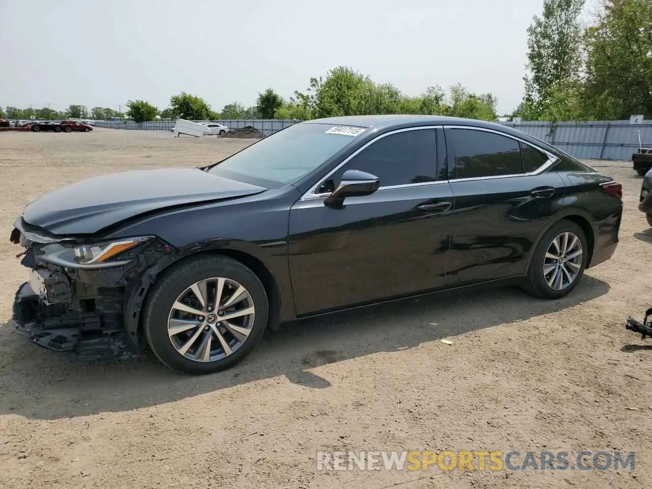 1 fotografías del automóvil dañado 58ABZ1B14KU014056 LEXUS ES350 2019