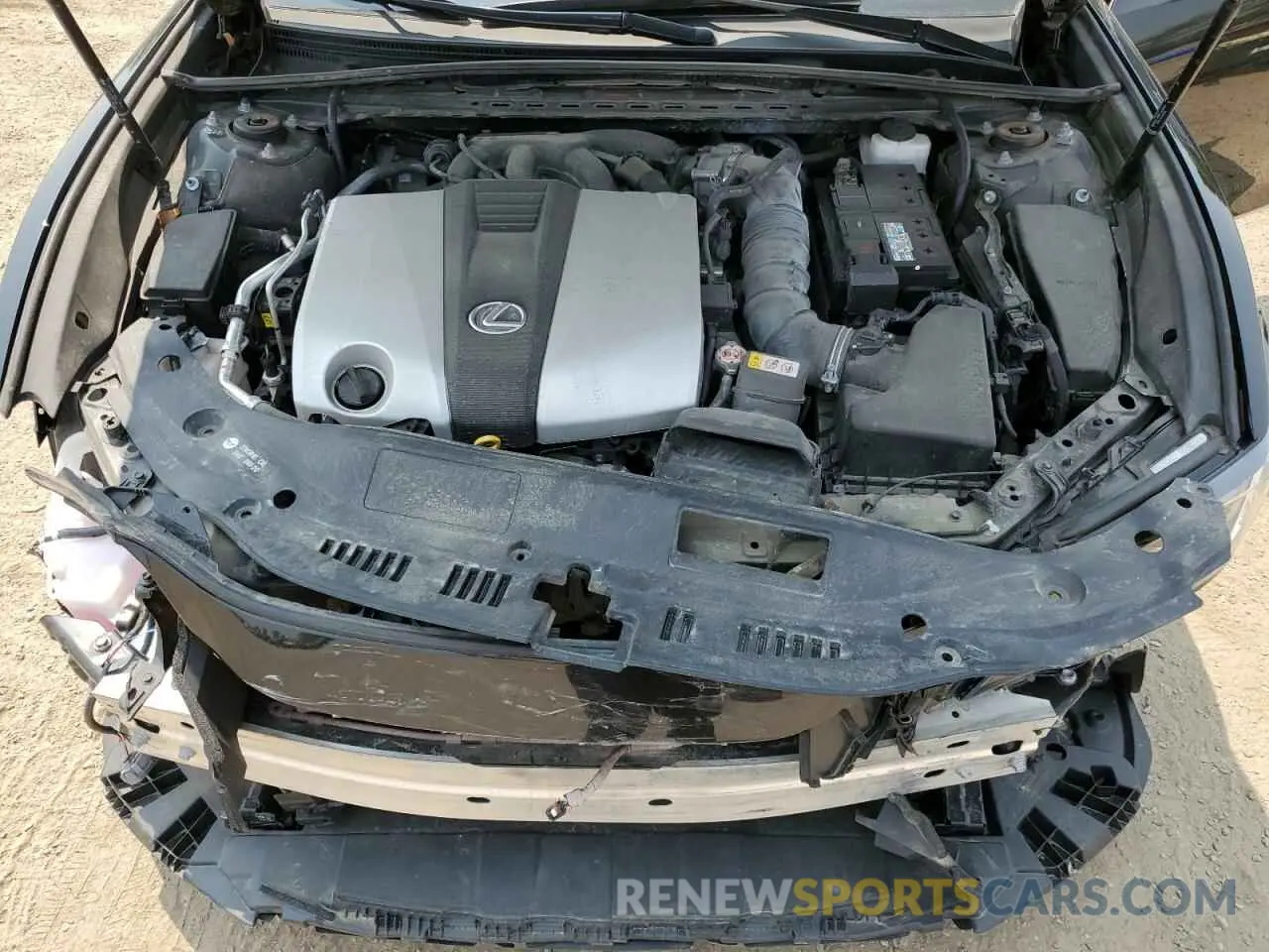 11 fotografías del automóvil dañado 58ABZ1B14KU014056 LEXUS ES350 2019