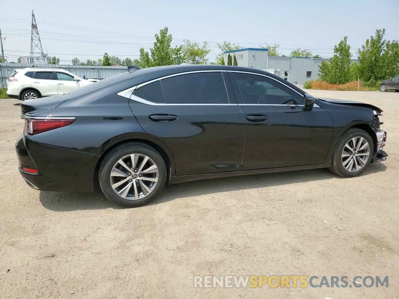 3 fotografías del automóvil dañado 58ABZ1B14KU014056 LEXUS ES350 2019