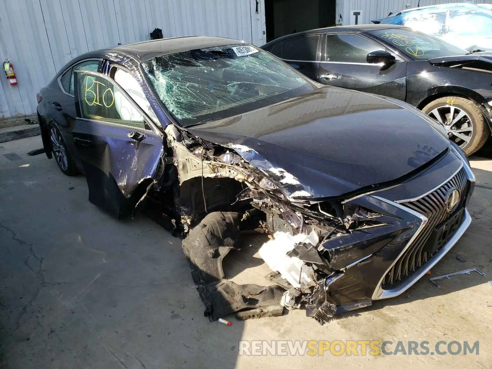 1 fotografías del automóvil dañado 58ABZ1B14KU028569 LEXUS ES350 2019
