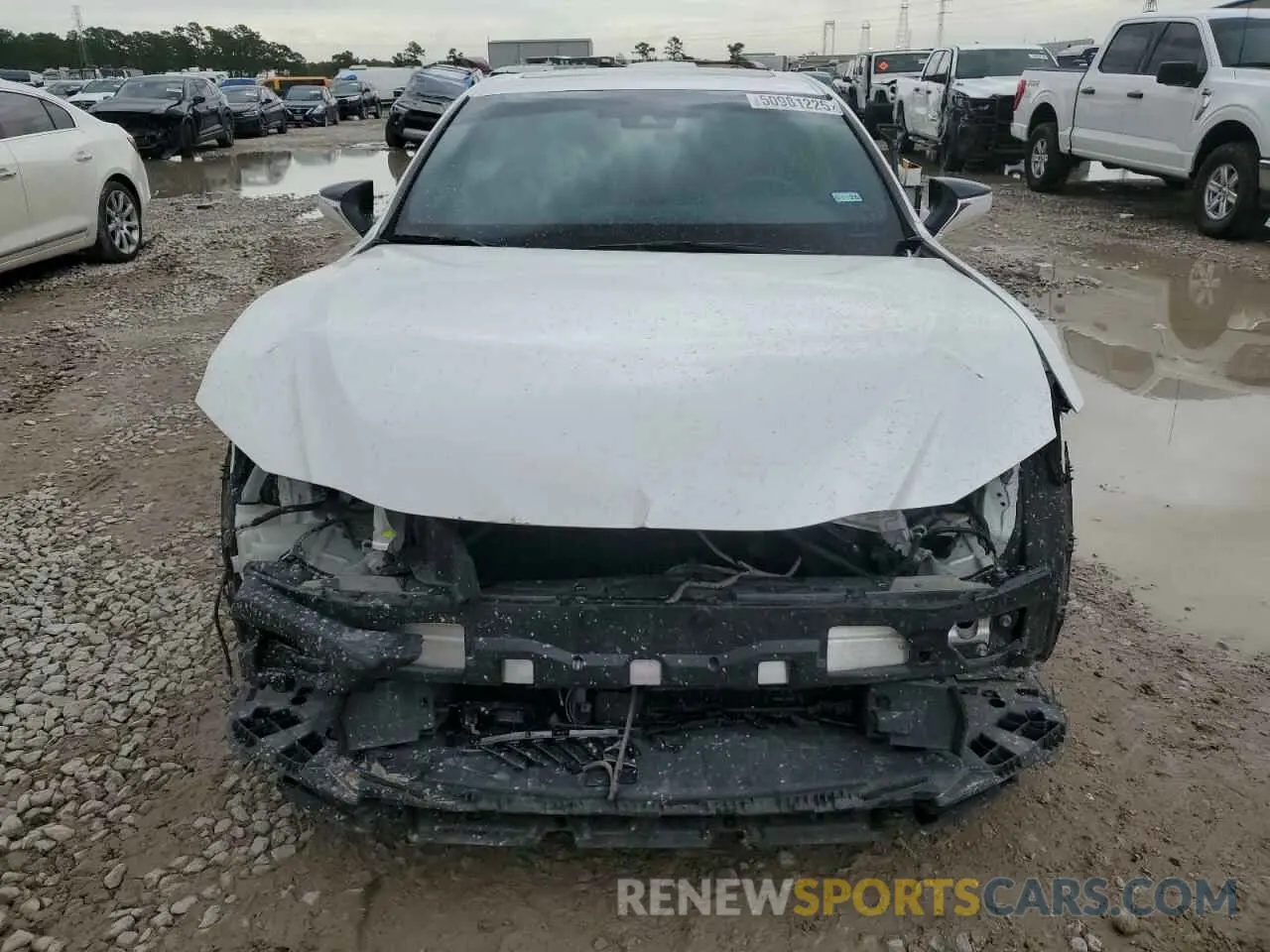 5 fotografías del automóvil dañado 58ABZ1B14KU041273 LEXUS ES350 2019