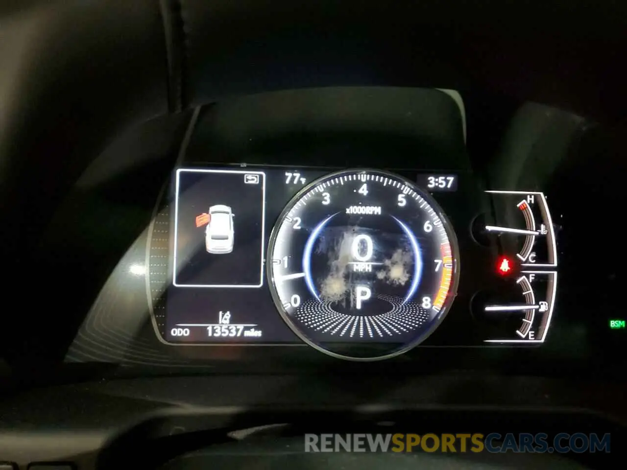 9 fotografías del automóvil dañado 58ABZ1B14KU045890 LEXUS ES350 2019