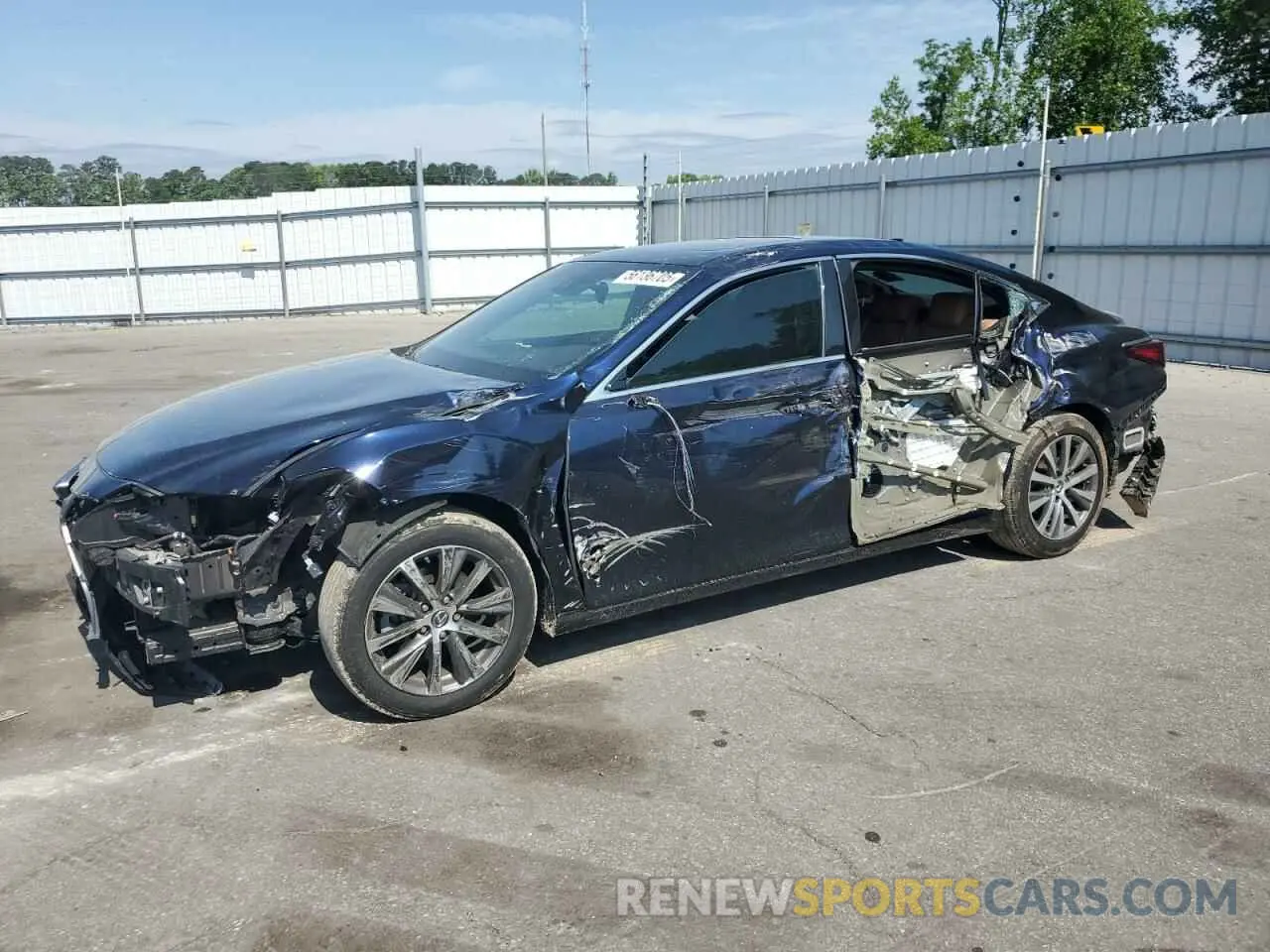 1 fotografías del automóvil dañado 58ABZ1B14KU046974 LEXUS ES350 2019