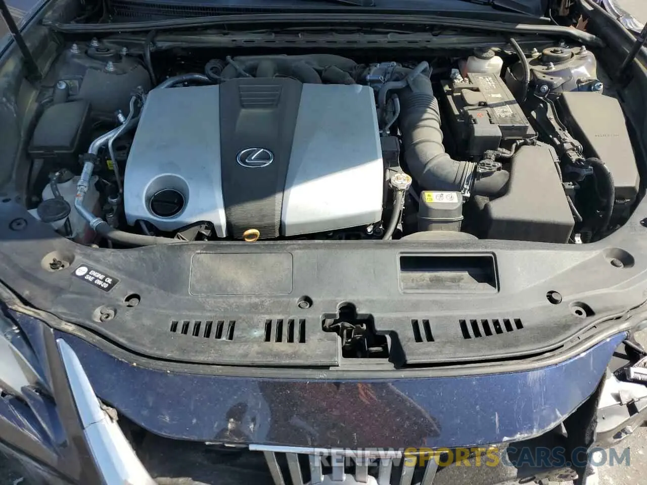 11 fotografías del automóvil dañado 58ABZ1B14KU046974 LEXUS ES350 2019