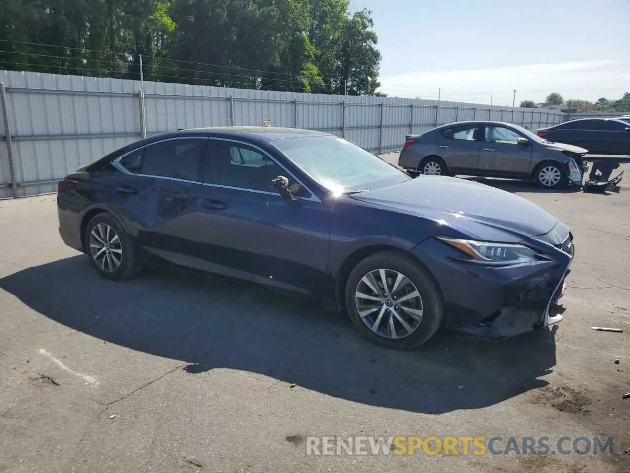 4 fotografías del automóvil dañado 58ABZ1B14KU046974 LEXUS ES350 2019