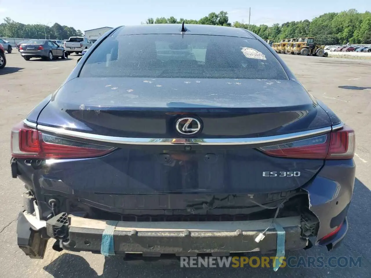 6 fotografías del automóvil dañado 58ABZ1B14KU046974 LEXUS ES350 2019