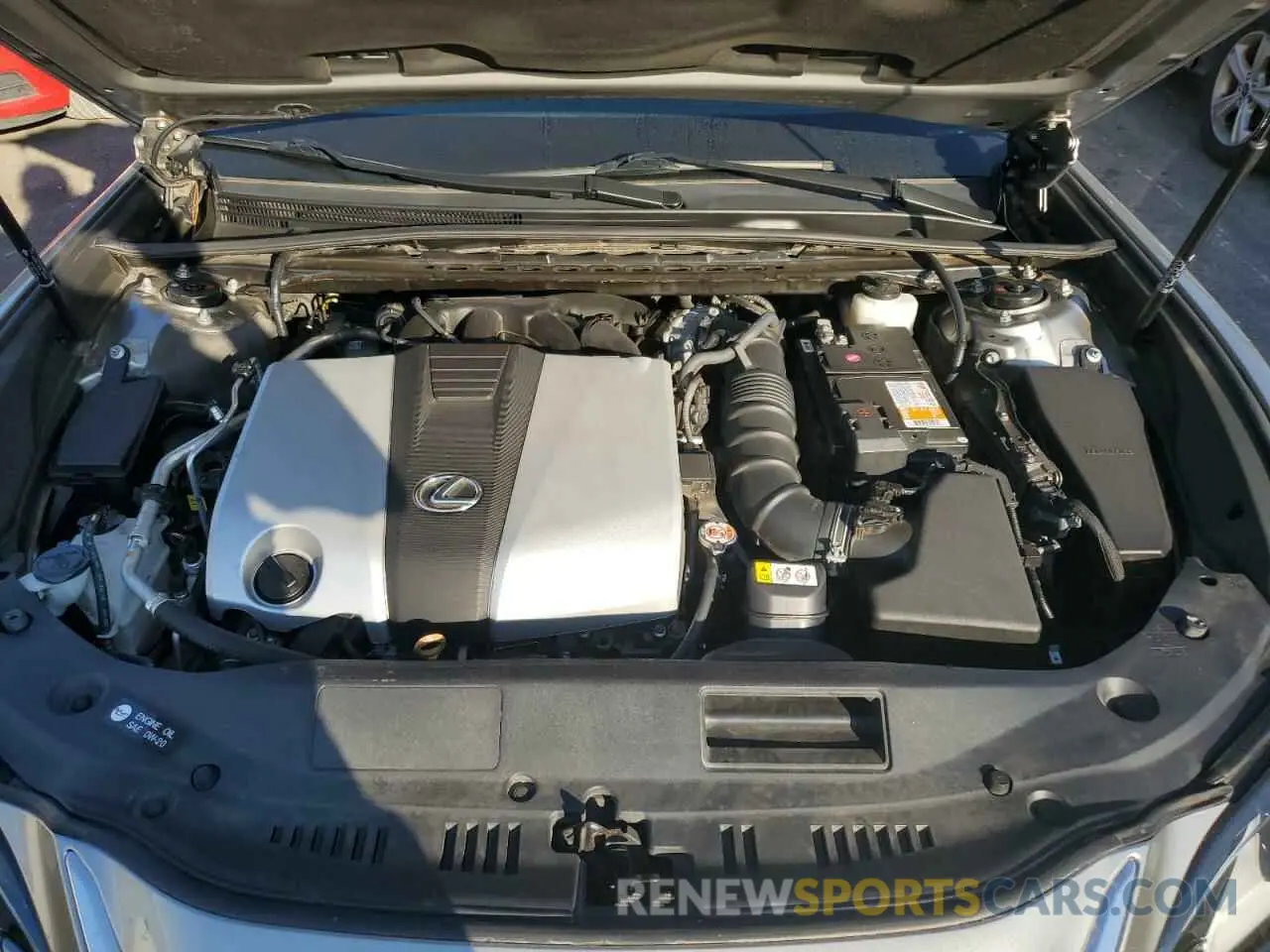 11 fotografías del automóvil dañado 58ABZ1B15KU014518 LEXUS ES350 2019