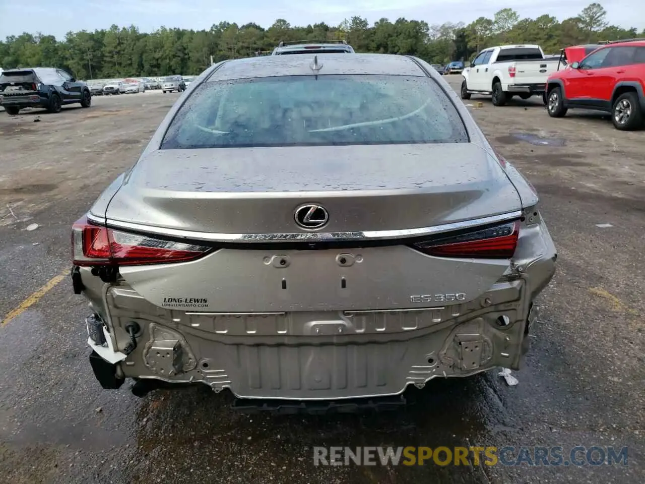 6 fotografías del automóvil dañado 58ABZ1B15KU014518 LEXUS ES350 2019