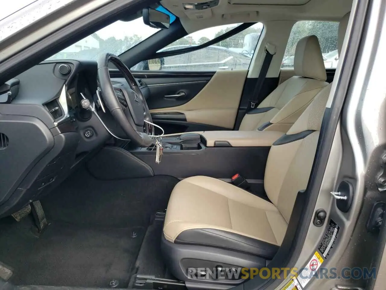 7 fotografías del automóvil dañado 58ABZ1B15KU014518 LEXUS ES350 2019