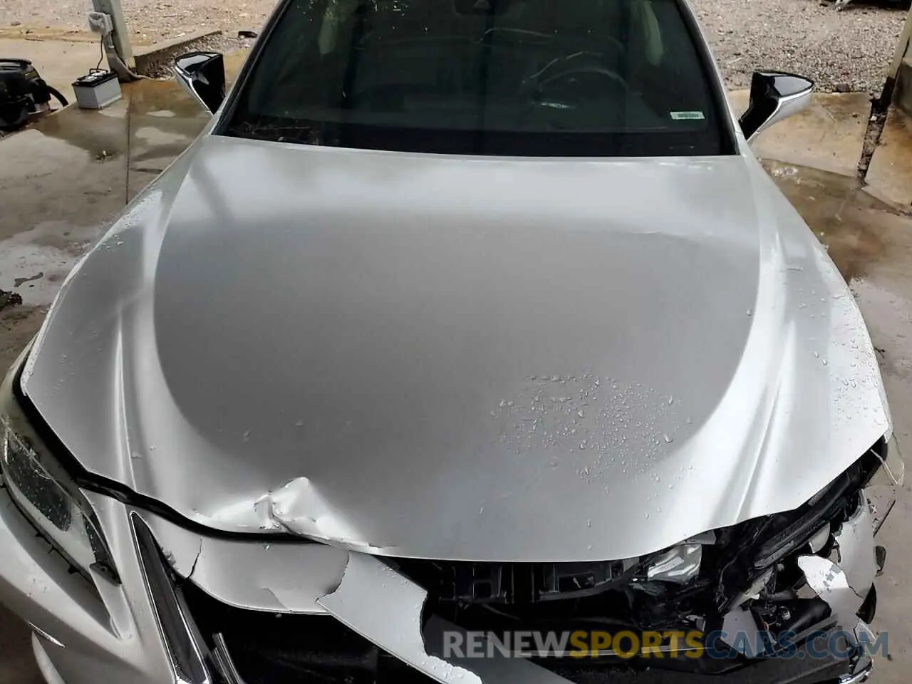 11 fotografías del automóvil dañado 58ABZ1B15KU032632 LEXUS ES350 2019