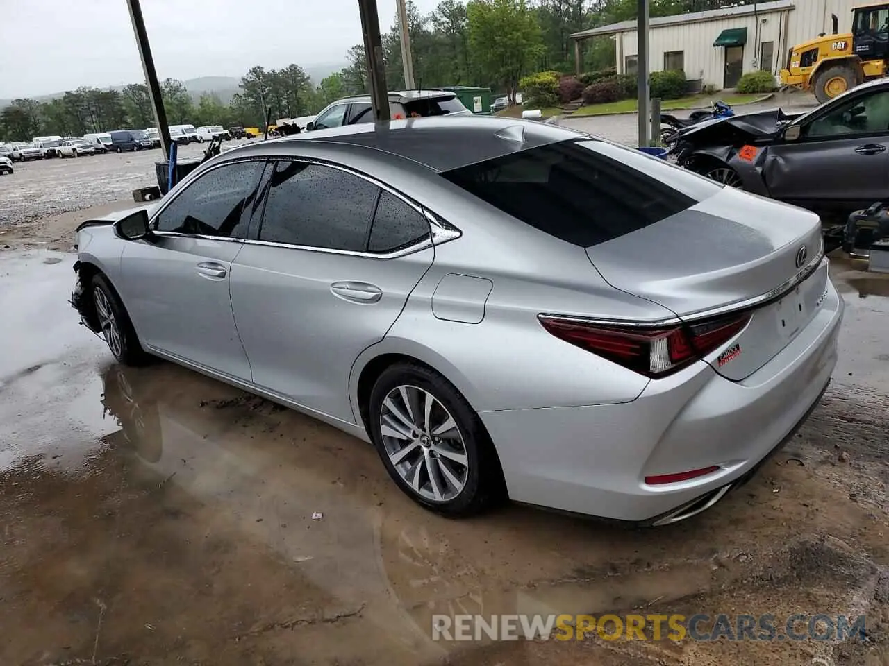 2 fotografías del automóvil dañado 58ABZ1B15KU032632 LEXUS ES350 2019