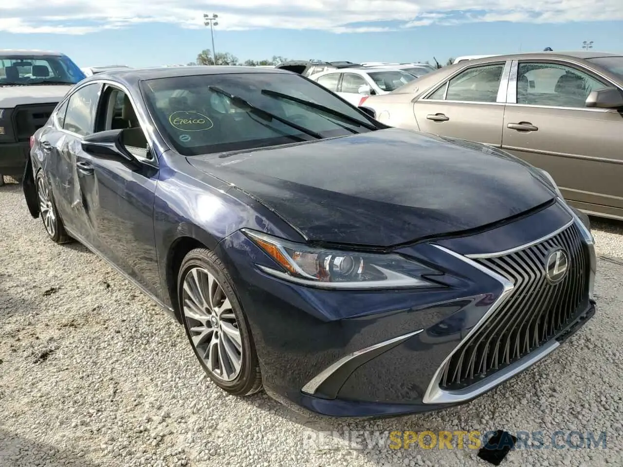 1 fotografías del automóvil dañado 58ABZ1B15KU034140 LEXUS ES350 2019