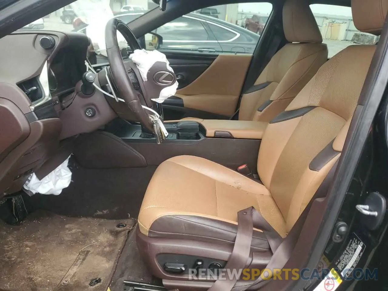 7 fotografías del automóvil dañado 58ABZ1B16KU002510 LEXUS ES350 2019
