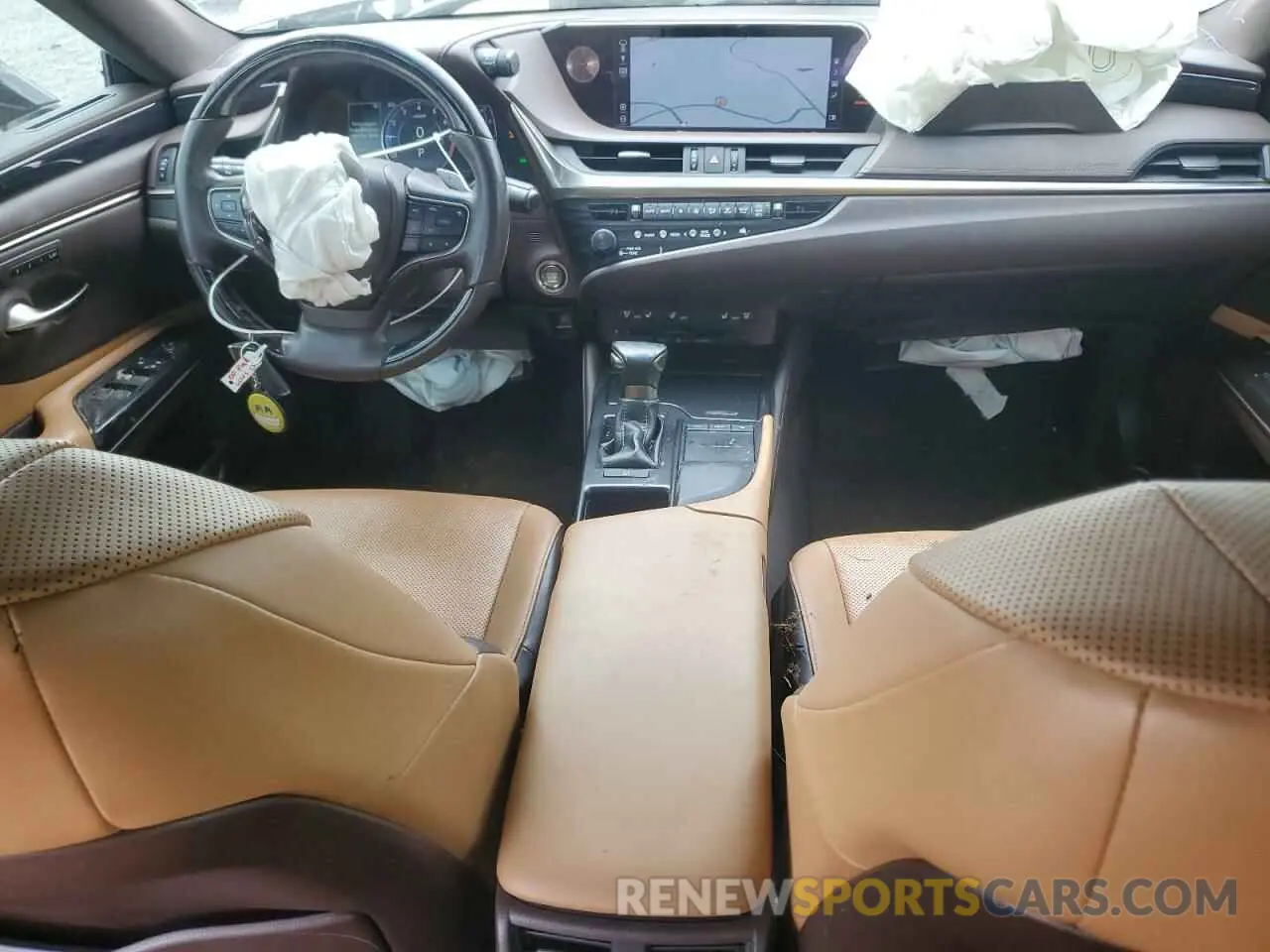 8 fotografías del automóvil dañado 58ABZ1B16KU002510 LEXUS ES350 2019