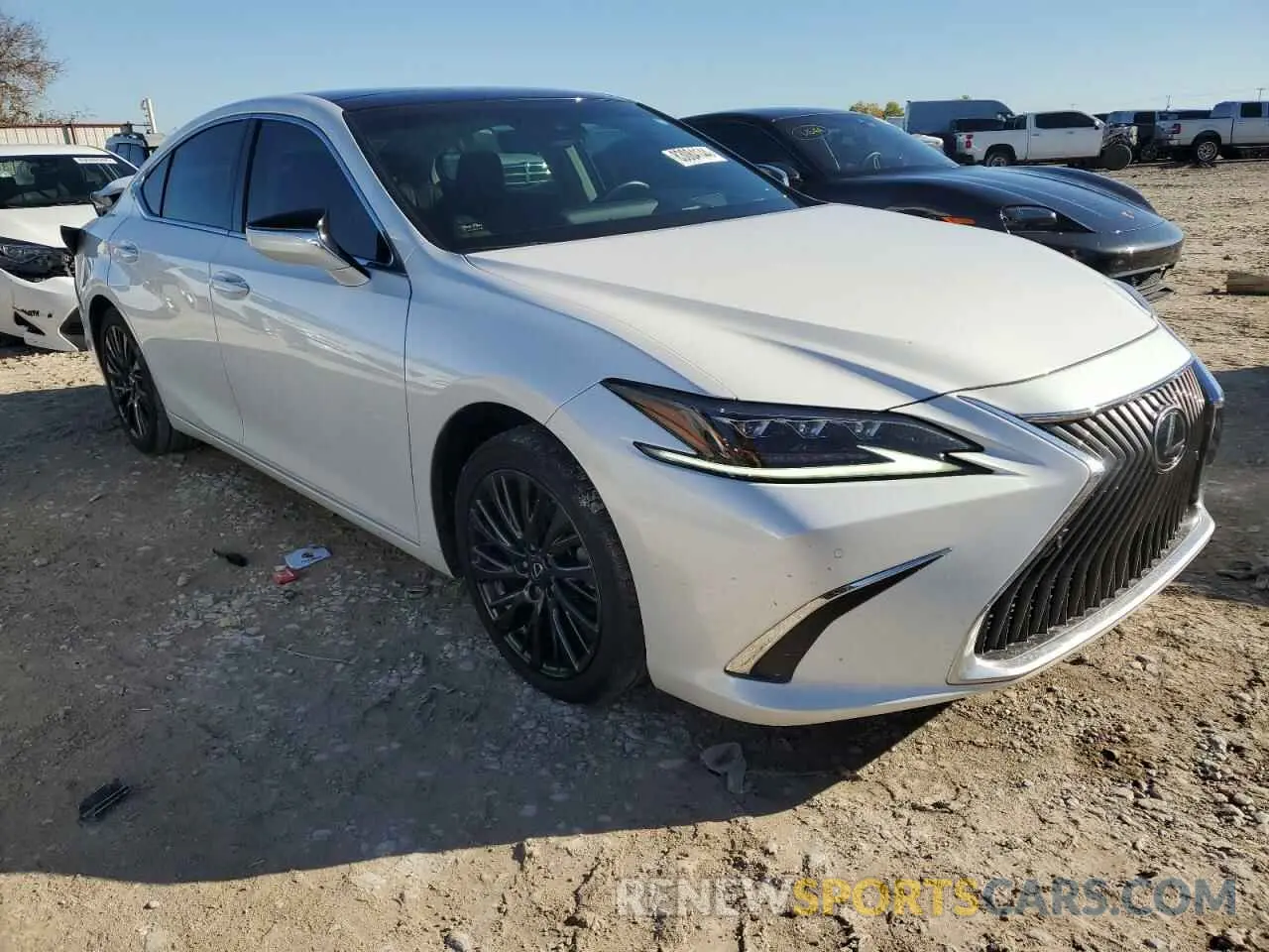4 fotografías del automóvil dañado 58ABZ1B16KU012535 LEXUS ES350 2019