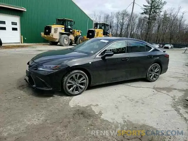 11 fotografías del automóvil dañado 58ABZ1B16KU027584 LEXUS ES350 2019