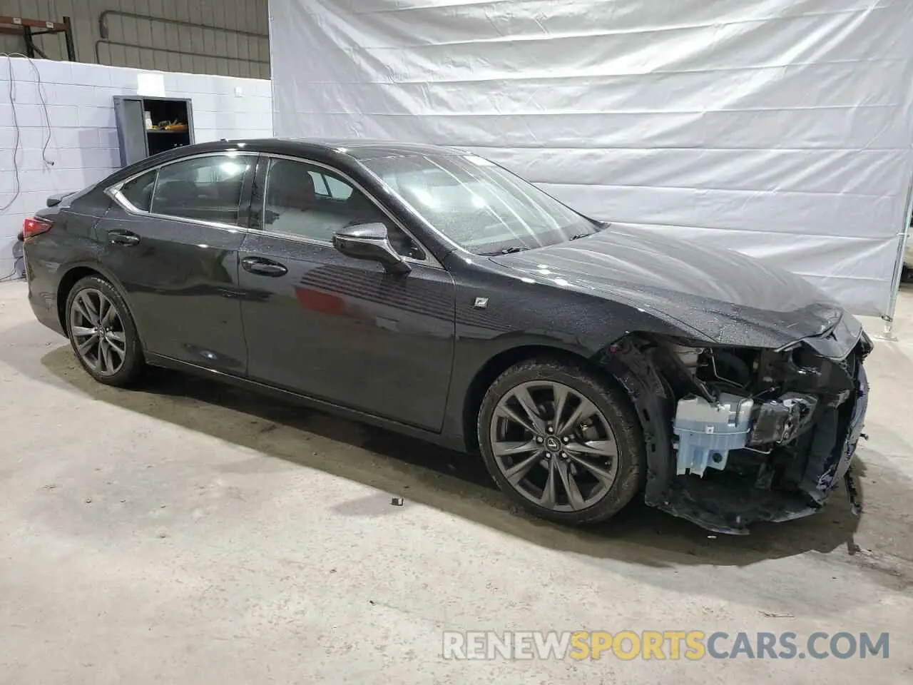 4 fotografías del automóvil dañado 58ABZ1B16KU027584 LEXUS ES350 2019