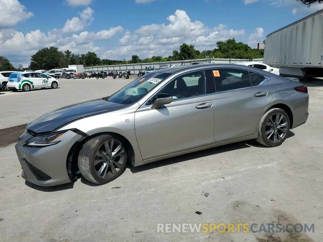 1 fotografías del automóvil dañado 58ABZ1B16KU032641 LEXUS ES350 2019
