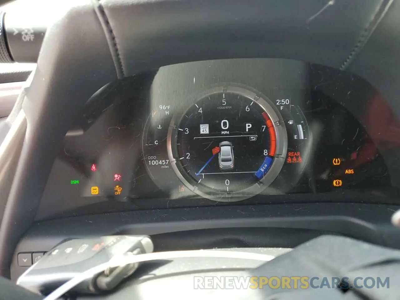 9 fotografías del automóvil dañado 58ABZ1B16KU032641 LEXUS ES350 2019