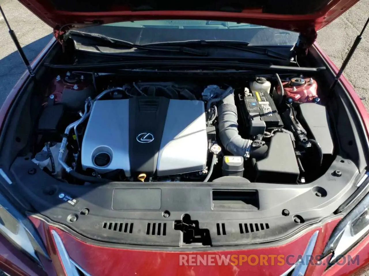 11 fotografías del automóvil dañado 58ABZ1B16KU047060 LEXUS ES350 2019
