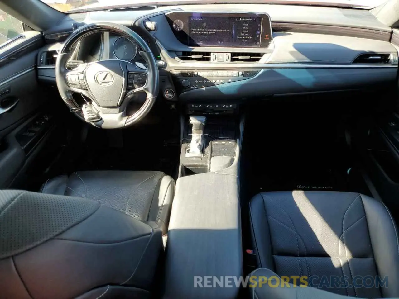 8 fotografías del automóvil dañado 58ABZ1B16KU047060 LEXUS ES350 2019